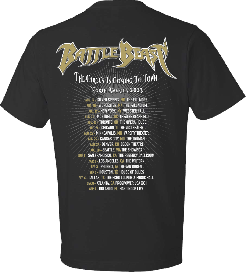 Battle Beast North America Merch